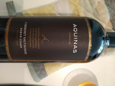 Aquinas North coast Cabernet Sauvignon 2015